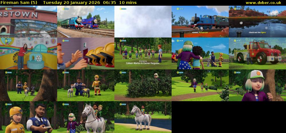 Fireman Sam (5) Tuesday 20 January 2026 06:35 - 06:45