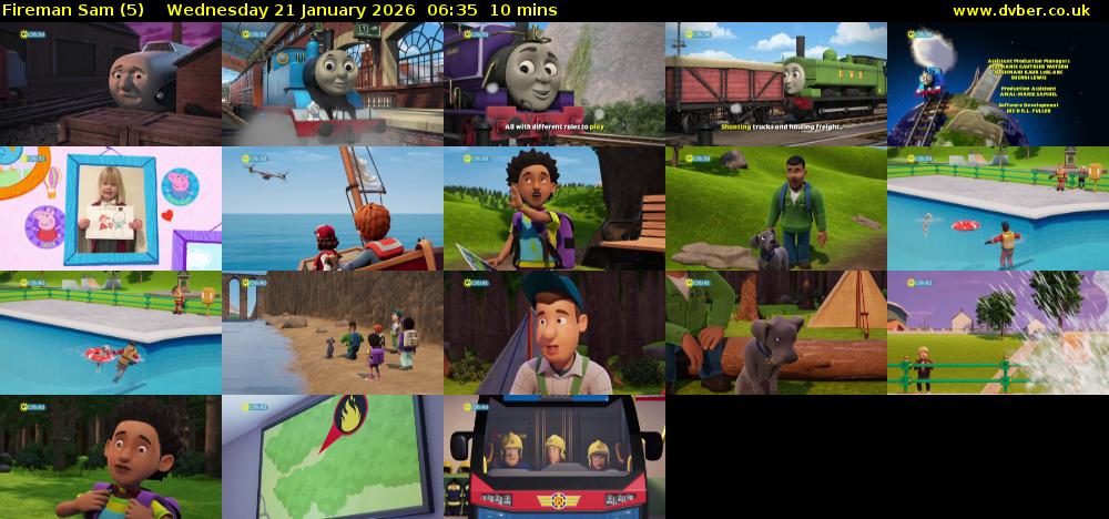 Fireman Sam (5) Wednesday 21 January 2026 06:35 - 06:45