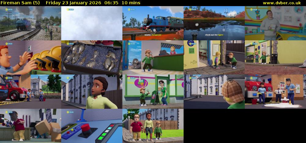 Fireman Sam (5) Friday 23 January 2026 06:35 - 06:45