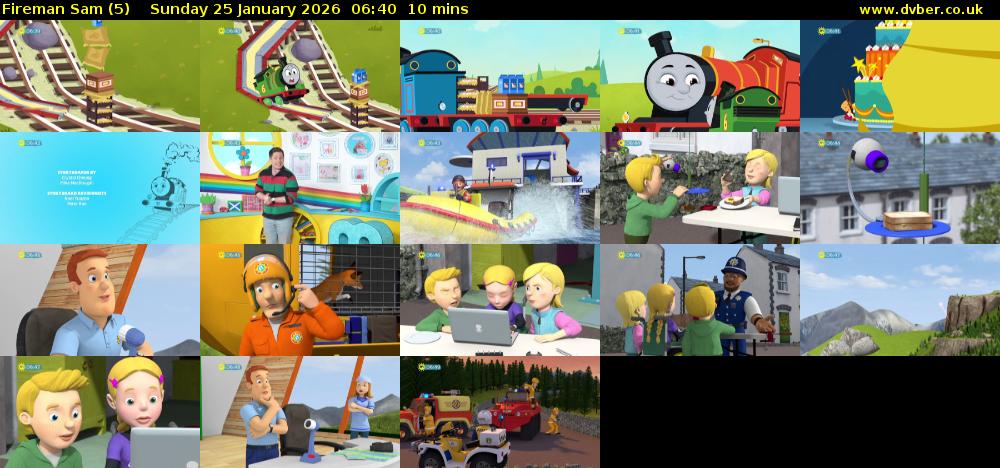 Fireman Sam (5) Sunday 25 January 2026 06:40 - 06:50