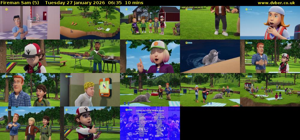 Fireman Sam (5) Tuesday 27 January 2026 06:35 - 06:45