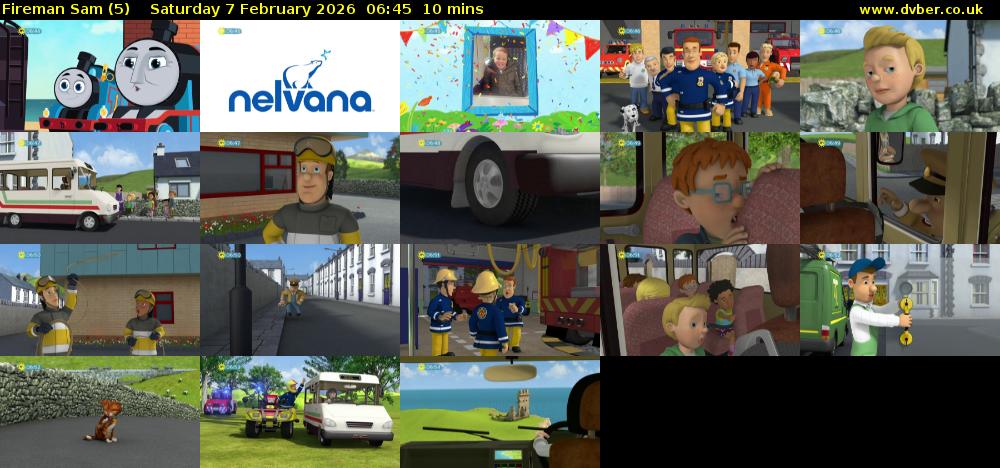 Fireman Sam (5) Saturday 7 February 2026 06:45 - 06:55