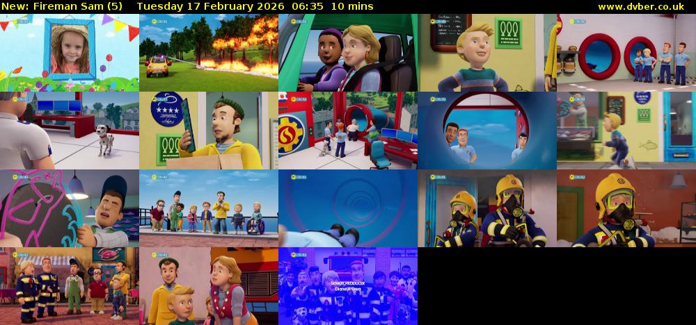 Fireman Sam (5) Tuesday 17 February 2026 06:35 - 06:45