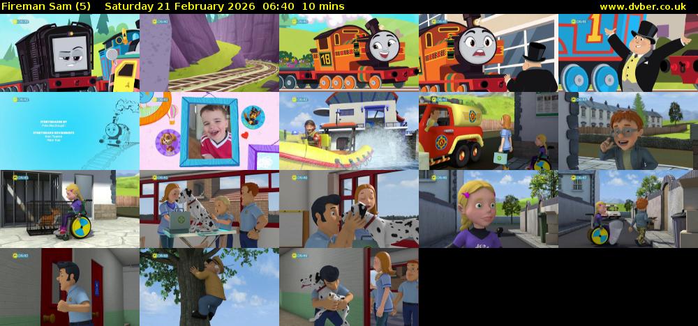 Fireman Sam (5) Saturday 21 February 2026 06:40 - 06:50