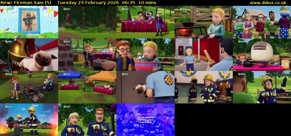 Fireman Sam (5) Tuesday 24 February 2026 06:35 - 06:45