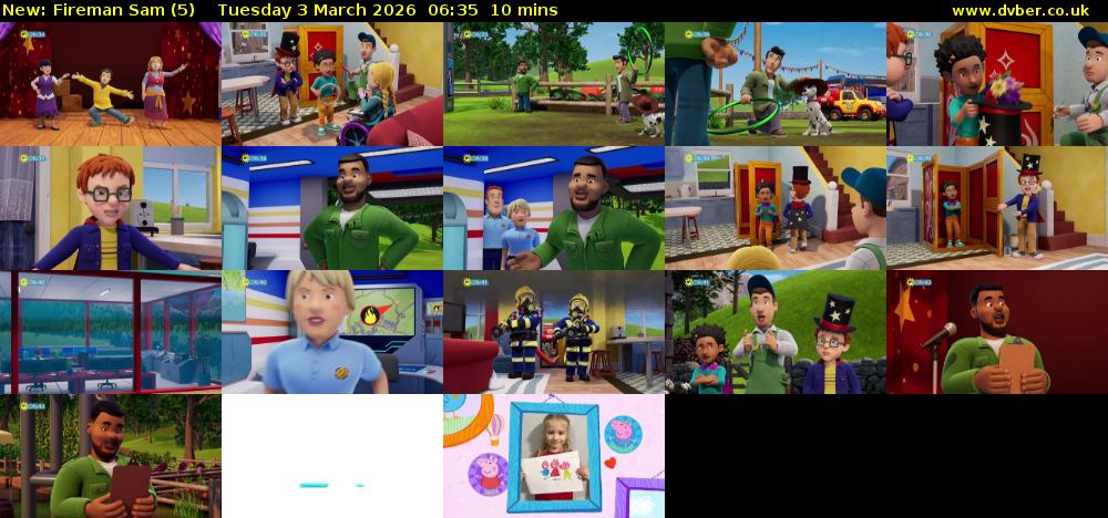 Fireman Sam (5) Tuesday 3 March 2026 06:35 - 06:45