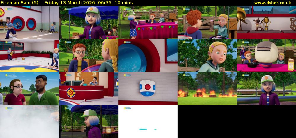 Fireman Sam (5) Friday 13 March 2026 06:35 - 06:45
