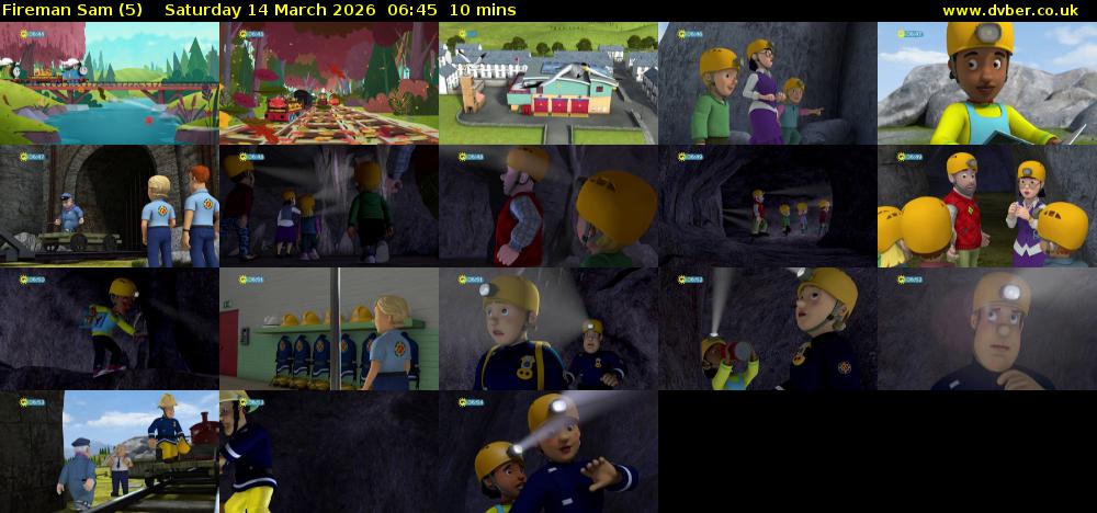 Fireman Sam (5) Saturday 14 March 2026 06:45 - 06:55