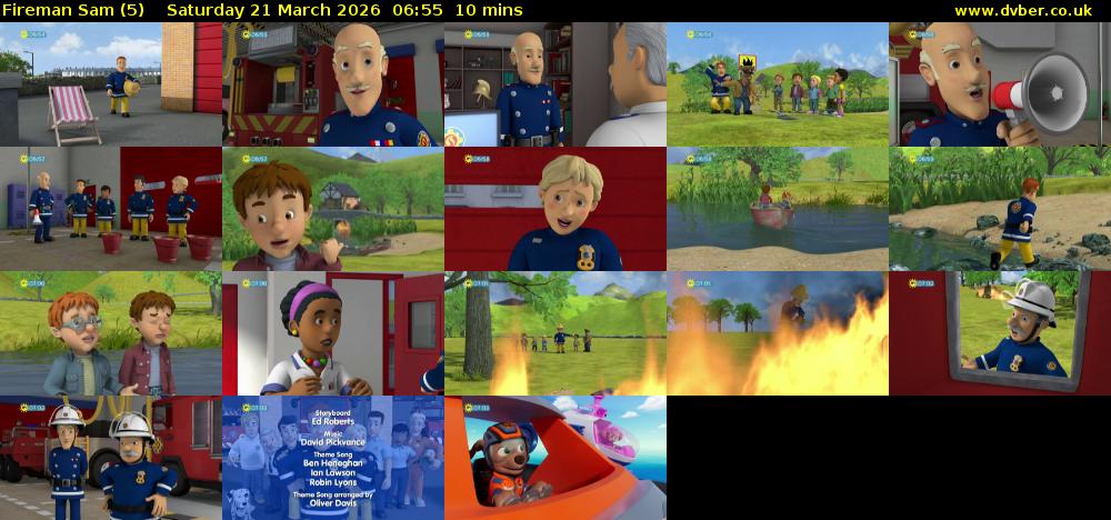 Fireman Sam (5) Saturday 21 March 2026 06:55 - 07:05