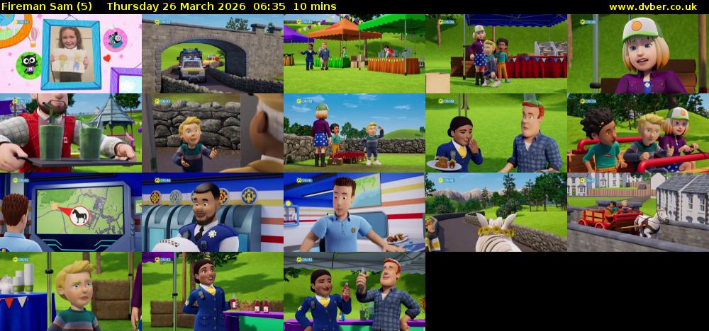 Fireman Sam (5) Thursday 26 March 2026 06:35 - 06:45