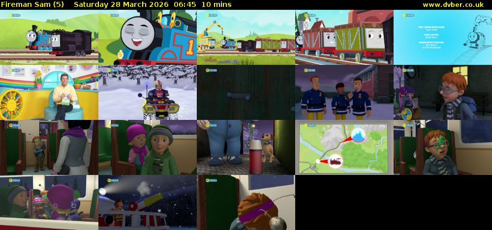 Fireman Sam (5) Saturday 28 March 2026 06:45 - 06:55