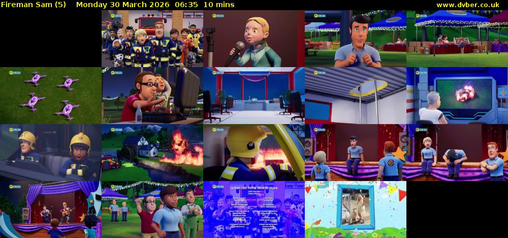 Fireman Sam (5) Monday 30 March 2026 06:35 - 06:45