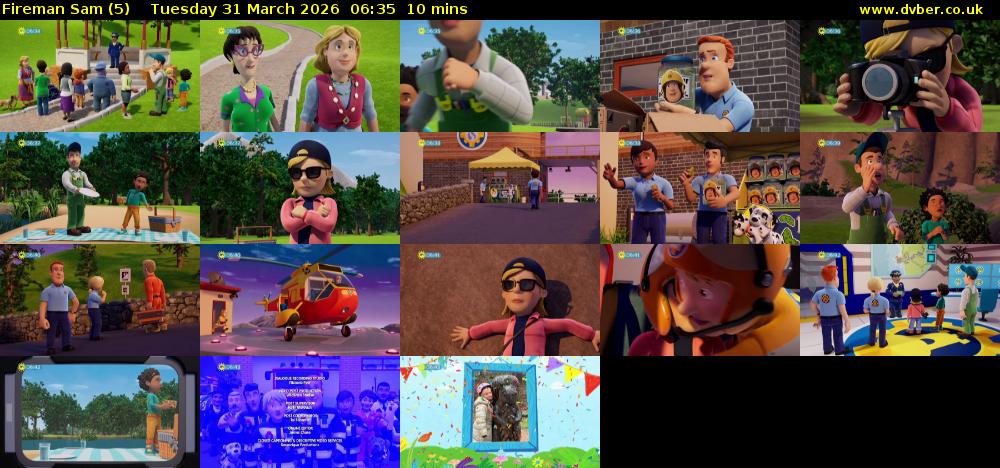 Fireman Sam (5) Tuesday 31 March 2026 06:35 - 06:45