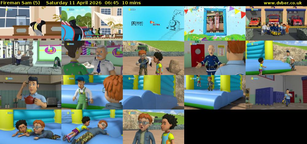 Fireman Sam (5) Saturday 11 April 2026 06:45 - 06:55