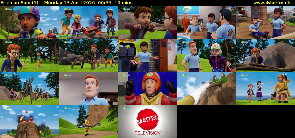 Fireman Sam (5) Monday 13 April 2026 06:35 - 06:45