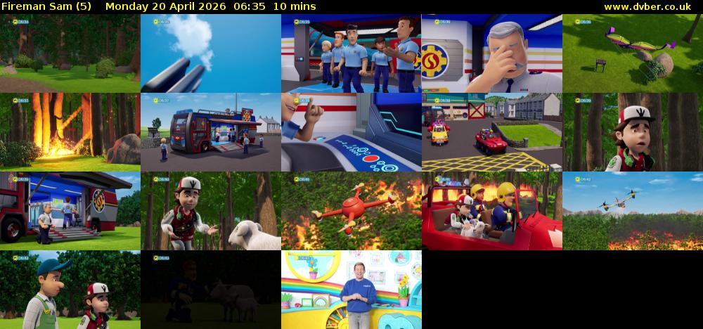 Fireman Sam (5) Monday 20 April 2026 06:35 - 06:45