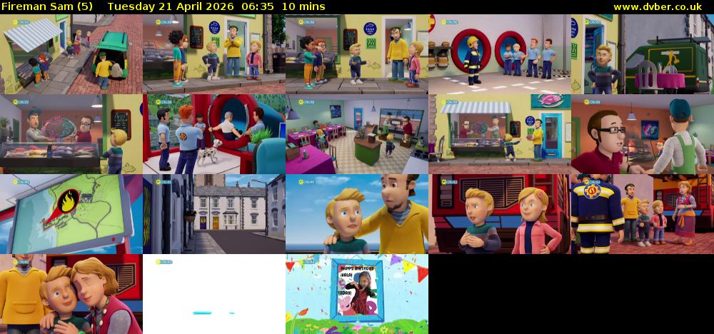 Fireman Sam (5) Tuesday 21 April 2026 06:35 - 06:45