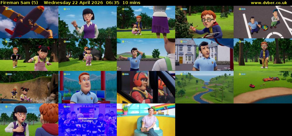 Fireman Sam (5) Wednesday 22 April 2026 06:35 - 06:45