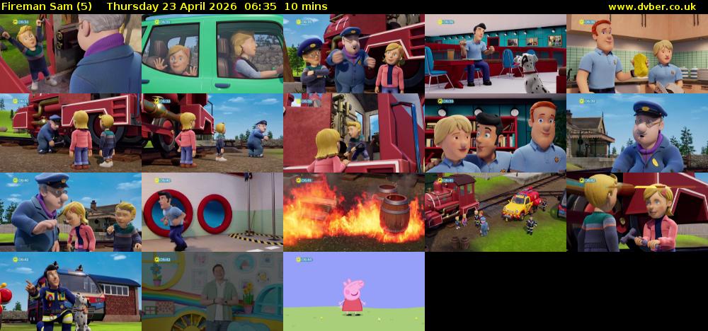Fireman Sam (5) Thursday 23 April 2026 06:35 - 06:45