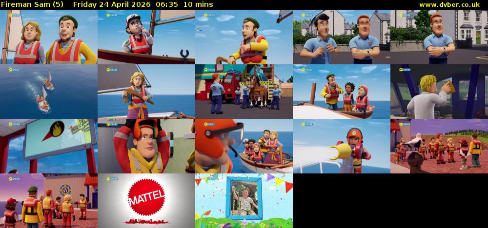 Fireman Sam (5) Friday 24 April 2026 06:35 - 06:45