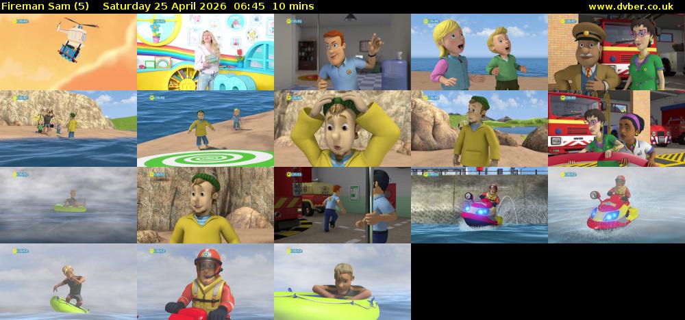 Fireman Sam (5) Saturday 25 April 2026 06:45 - 06:55