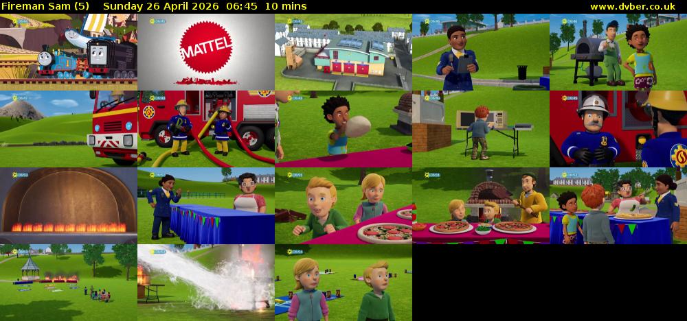 Fireman Sam (5) Sunday 26 April 2026 06:45 - 06:55