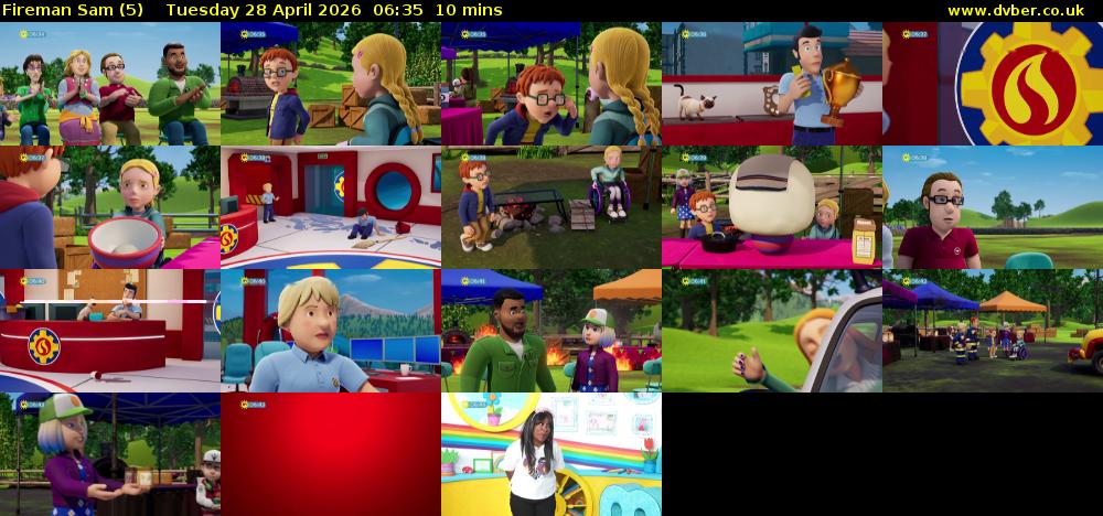 Fireman Sam (5) Tuesday 28 April 2026 06:35 - 06:45