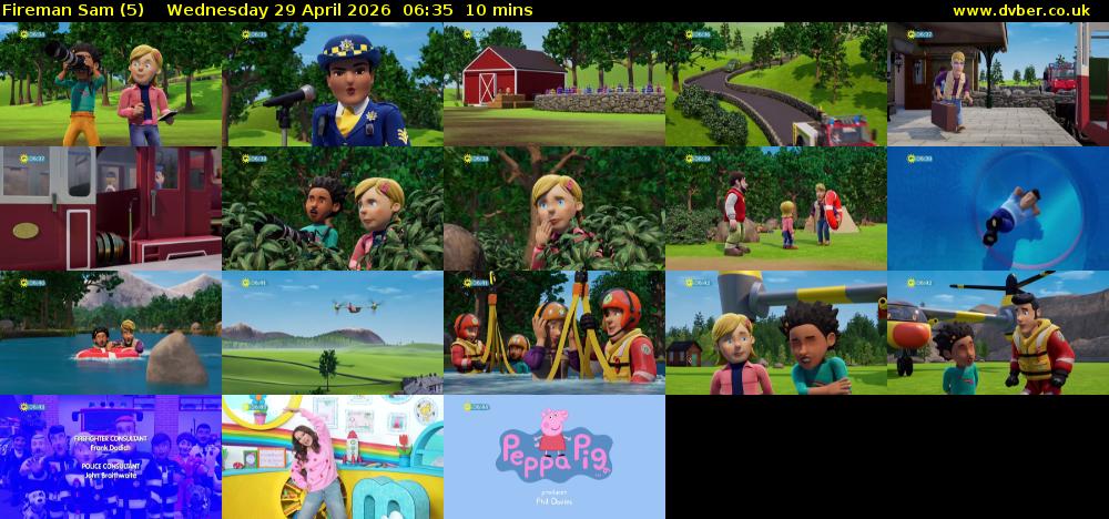 Fireman Sam (5) Wednesday 29 April 2026 06:35 - 06:45
