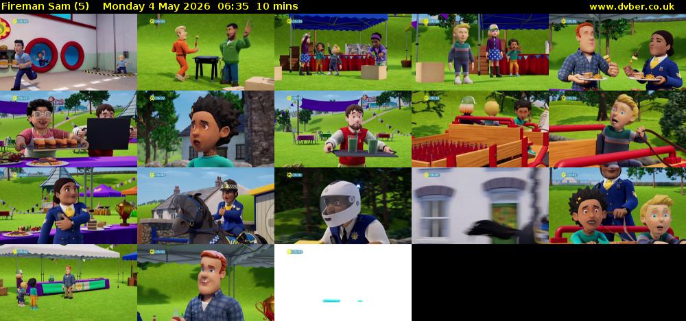 Fireman Sam (5) Monday 4 May 2026 06:35 - 06:45