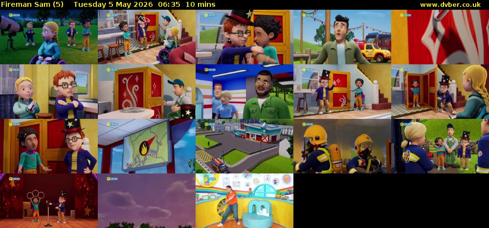 Fireman Sam (5) Tuesday 5 May 2026 06:35 - 06:45