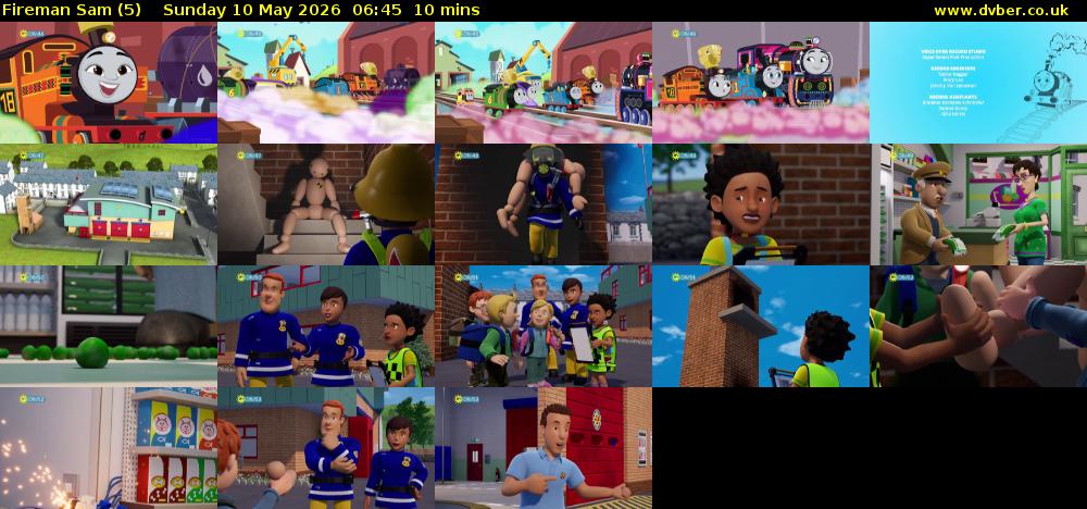 Fireman Sam (5) Sunday 10 May 2026 06:45 - 06:55
