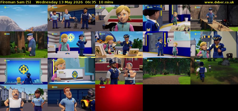 Fireman Sam (5) Wednesday 13 May 2026 06:35 - 06:45