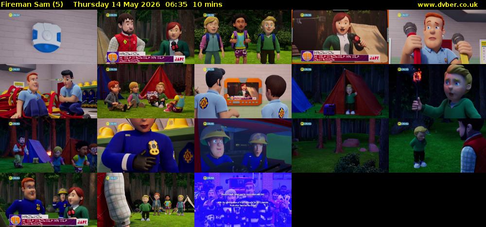 Fireman Sam (5) Thursday 14 May 2026 06:35 - 06:45