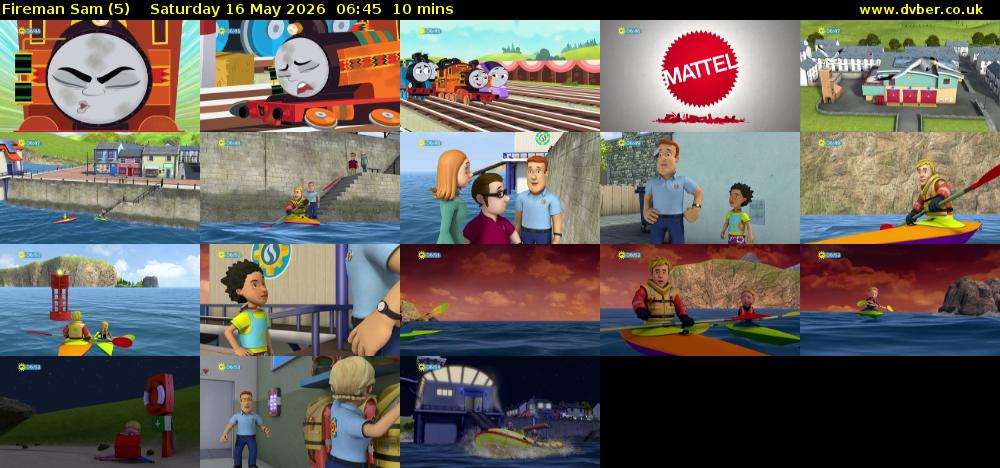 Fireman Sam (5) Saturday 16 May 2026 06:45 - 06:55