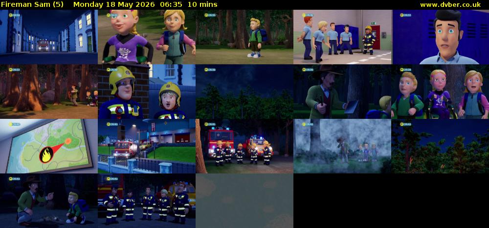 Fireman Sam (5) Monday 18 May 2026 06:35 - 06:45