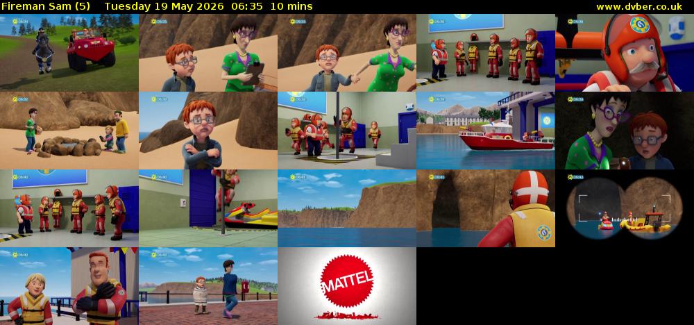 Fireman Sam (5) Tuesday 19 May 2026 06:35 - 06:45