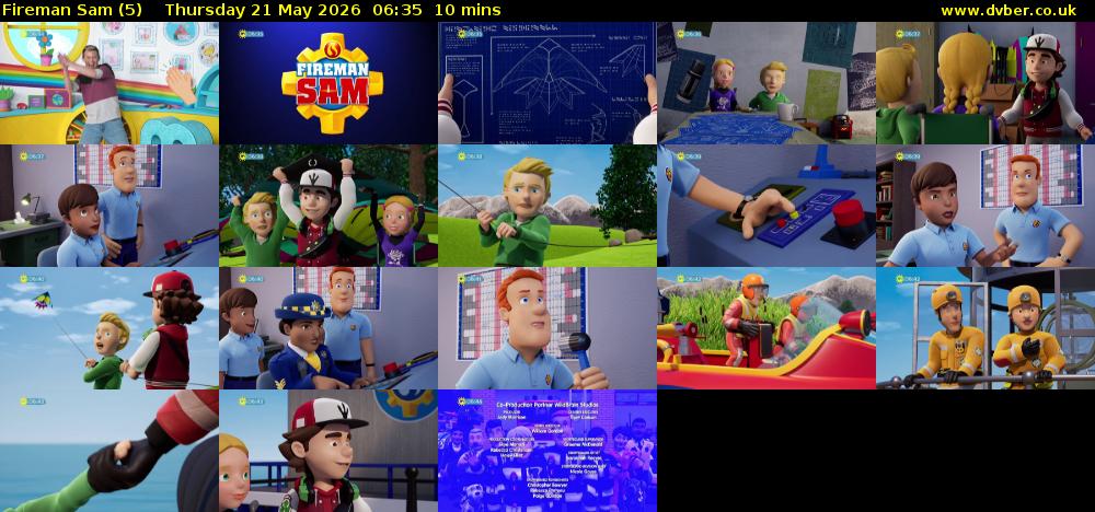 Fireman Sam (5) Thursday 21 May 2026 06:35 - 06:45