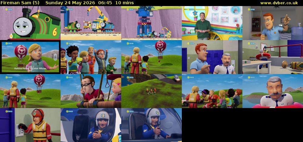 Fireman Sam (5) Sunday 24 May 2026 06:45 - 06:55