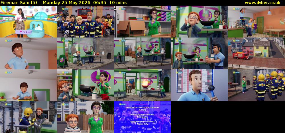 Fireman Sam (5) Monday 25 May 2026 06:35 - 06:45