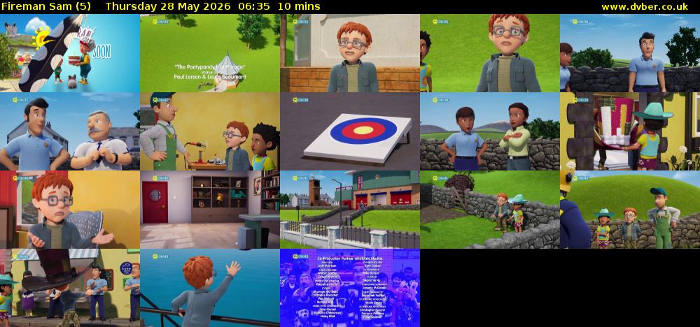 Fireman Sam (5) Thursday 28 May 2026 06:35 - 06:45