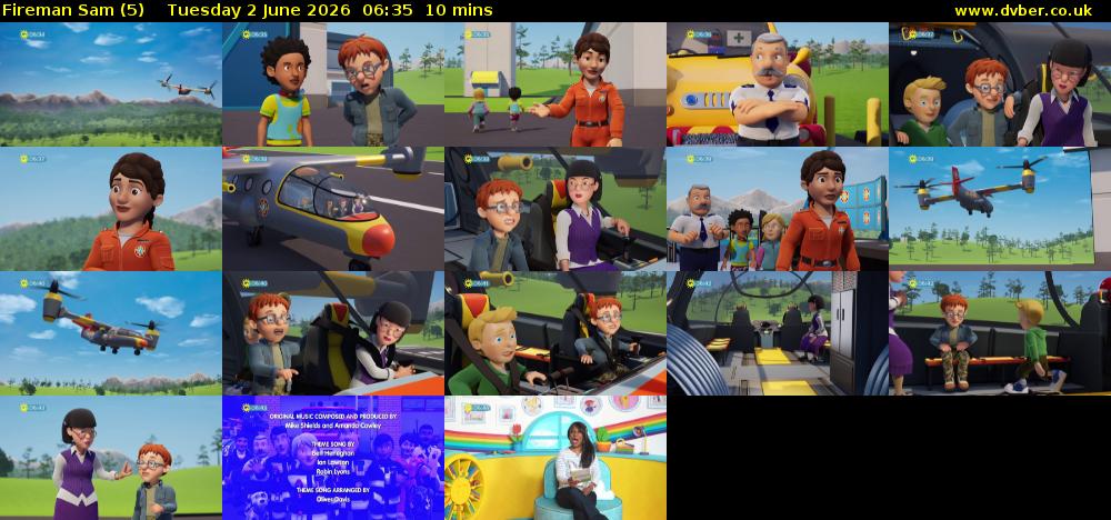 Fireman Sam (5) Tuesday 2 June 2026 06:35 - 06:45