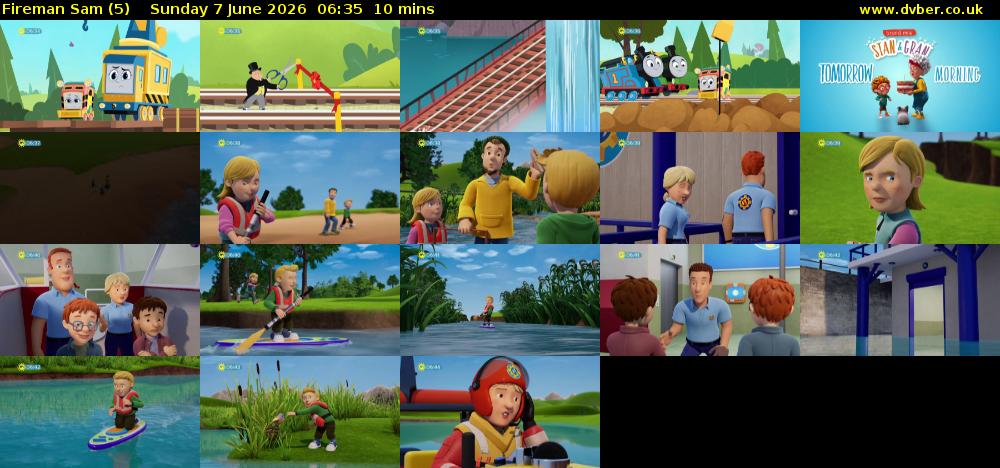 Fireman Sam (5) Sunday 7 June 2026 06:35 - 06:45
