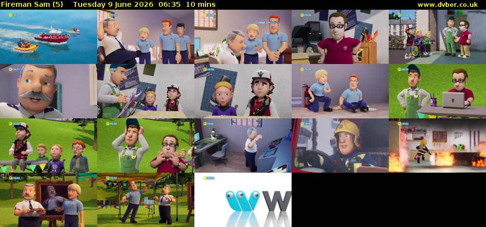 Fireman Sam (5) Tuesday 9 June 2026 06:35 - 06:45