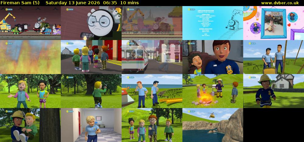 Fireman Sam (5) Saturday 13 June 2026 06:35 - 06:45