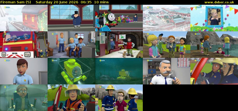 Fireman Sam (5) Saturday 20 June 2026 06:35 - 06:45