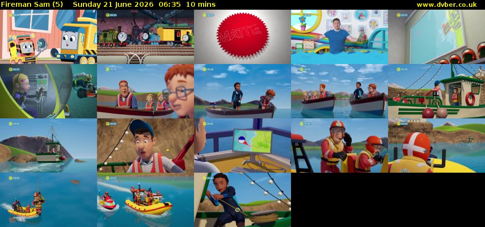 Fireman Sam (5) Sunday 21 June 2026 06:35 - 06:45