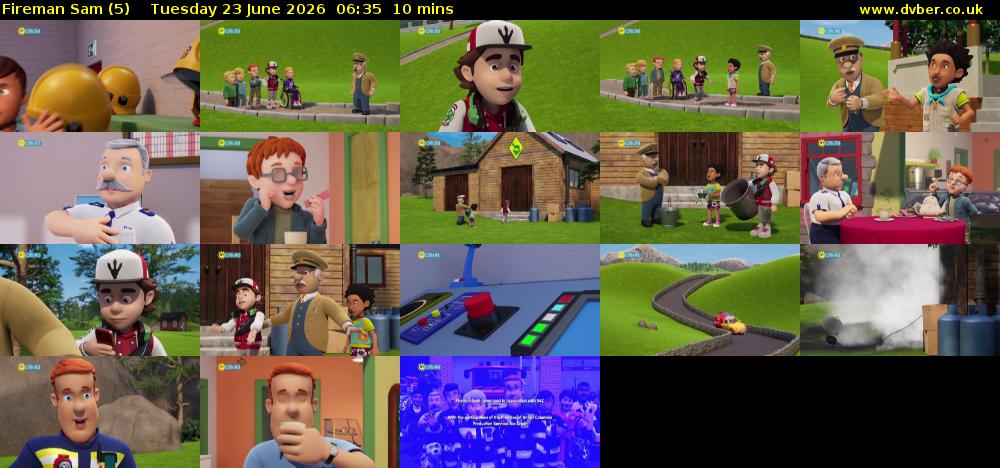 Fireman Sam (5) Tuesday 23 June 2026 06:35 - 06:45