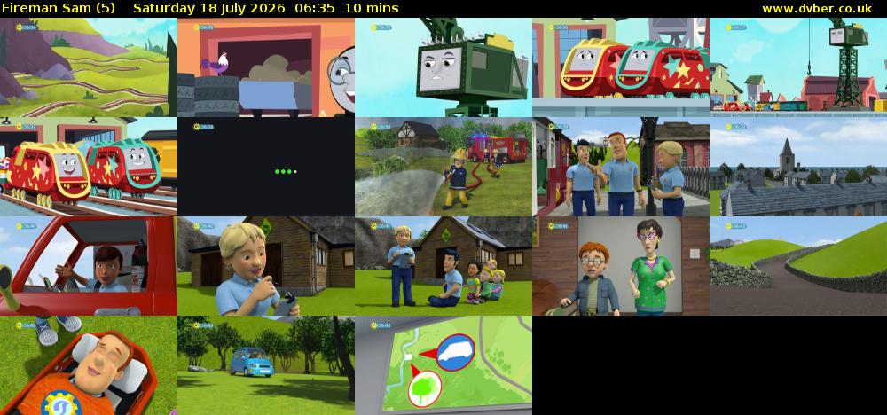 Fireman Sam (5) Saturday 18 July 2026 06:35 - 06:45