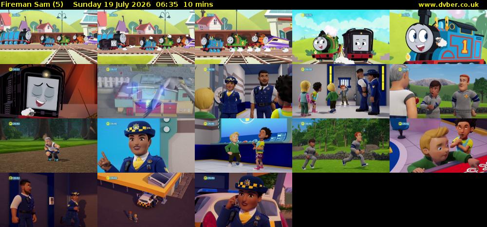 Fireman Sam (5) Sunday 19 July 2026 06:35 - 06:45