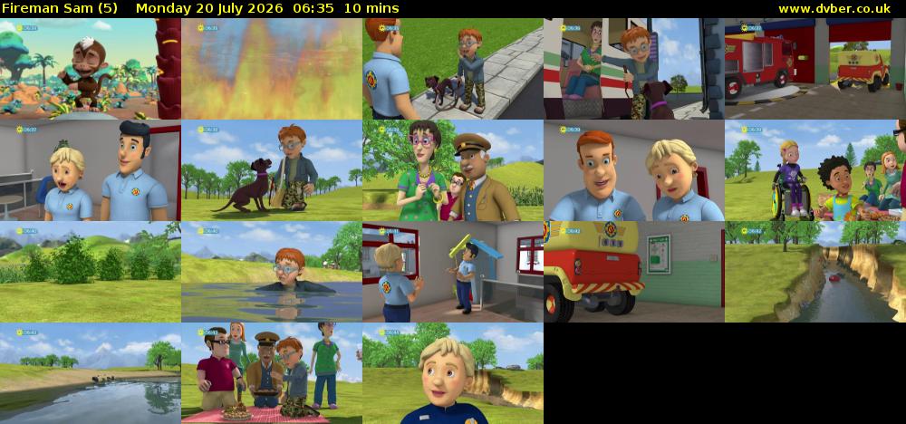 Fireman Sam (5) Monday 20 July 2026 06:35 - 06:45